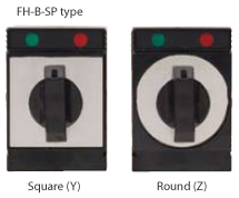 FH TYPE SMALL-SIZE CAM-OPERATED SWITCH
