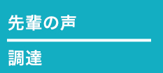 先輩の声 - 調達